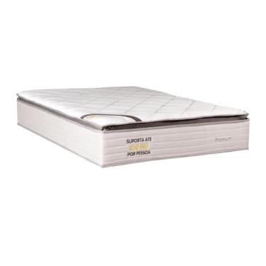 Imagem de Colchão Casal Molas Ensacadas Pillow Top Bom Pastor Premium 138cm