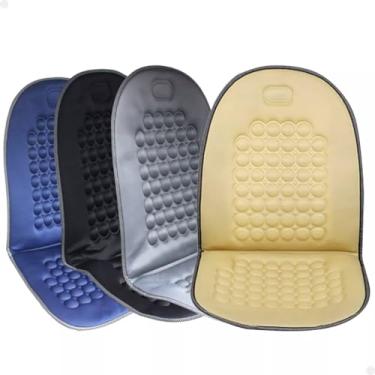 Imagem de Massageador, Encosto Almofada Massageador Banco Carro Assento de Bolinhas(Azul)