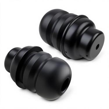 Imagem de 52722-S9V-A04 Parada de choque traseiro: Suspensão traseira, bobina de choque de mola, para-choques compatível com Honda Pilot 203-2008, substitui 52722S9VA04 lado esquerdo direito do motorista lado