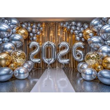 Imagem de Fundo Fotográfico Ano Novo Cenário Tecido 1,50 x 2,20m - Fadrix, FANV0