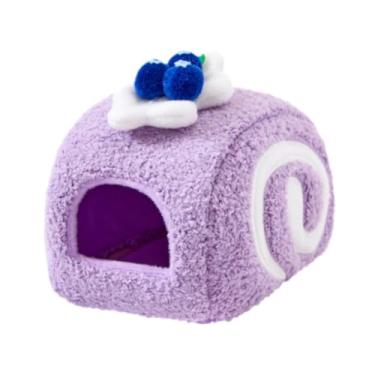 Imagem de Baoblaze Casinha para Hamster, para Hamster Dormir, Cama em Caverna Macia e Aconchegante para Porquinho-da-Índia, Ouriço, Chinchila e Furão - Ideal para, Tolet