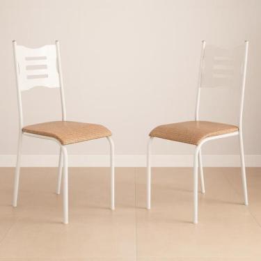 Imagem de Kit 2 Cadeiras de Jantar Varanda Cozinha Sala de Estar Epoxi 542.slp -