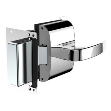 Imagem de Fechadura Elétrica para Vidro 12v Vidro-Alvenaria Recorte Santa Marina