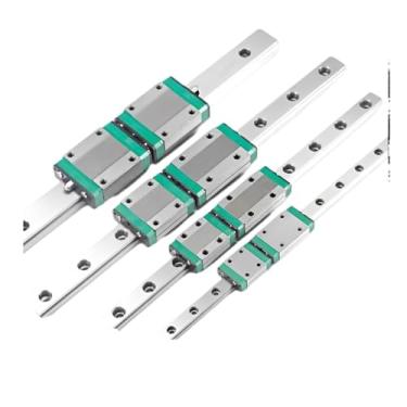 Imagem de S25HH0 MGW Trilho de guia linear 1 peça guia linear + 2 peças MGW Slider Miniatura Linear Rail Router 100-500MM Impressora 3D MGW7H/9H/12H/15H (MGW12H, 350mm)