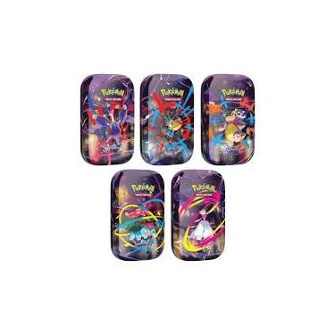 Imagem de TCG Mega Evolution Collector's Tin Set, TCG Booster Packs, Collectible Card Game Storage