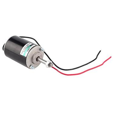 Imagem de Luqeeg Motor de ímã Permanente Dc de Alta Velocidade, Operação Silenciosa para Geradores Diy, Mini Motor Elétrico Cw Ccw para Máquina de Algodão Doce (24V7000rpm)