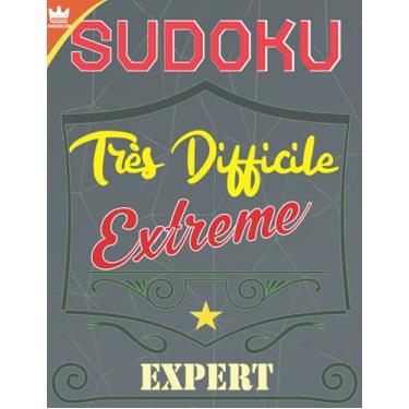 Imagem de Sudoku Très Difficile Extreme Expert: 1000 Grilles de Sudoku pour Adultes irrégulier, Niveau expert, puzzle adulte/livre sudoku adulte sudoku ... 216x280 mm, Mate Impresión mate brillante