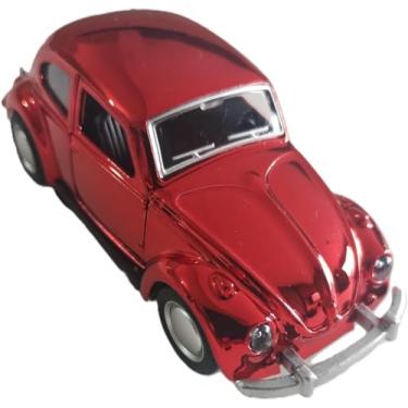 Imagem de Carrinho de Metal em Miniatura que Abre Portas (Vermelho)