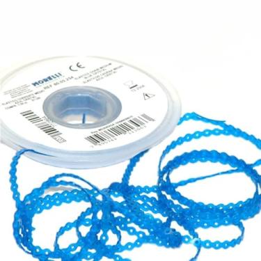 Imagem de Elástico Borrachinha Aparelho Ortodôntico Corrente Médio 1.5 metros