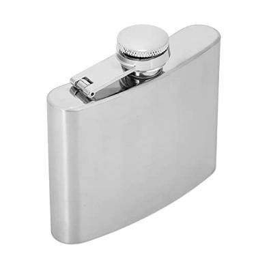 Imagem de Generic Garrafa de Uísque de Aço Inoxidável Garrafa de álcool Elegante Com Funil para Pesca de Acampamento, de Vinho de Qualidade Alimentar Portátil para Piquenique 6 Onças (Jarro de 4 onças + 1