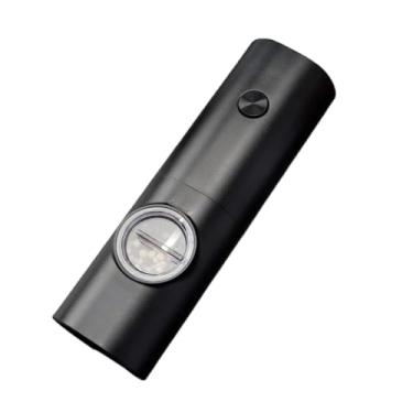 Imagem de Kit Moedor Elétrico de Pimenta e Sal – A Pilhas com Ajuste de Granulometria, Uso com Uma Mão(2 PC)