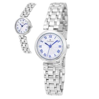 Imagem de Relógio Champion Feminino Ref: Cf26124a Social Prateado