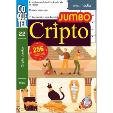 Imagem de Livro Coquetel Jumbo Cripto Nível Médio Ed 22