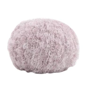Imagem de Fio de lã macia tricô lã mistura de fios de crochê artesanato 25 g várias cores para bricolage suéteres boneca cachecóis acessórios crepúsculo roxo