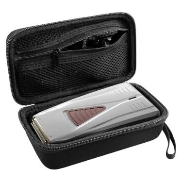 Imagem de Capa compatível com lâminas de barbear Andis Profoil Lithium Plus Titanium Foil 17200/17150 Pro, armazenamento de viagem serve para montagem de lâminas de substituição e cortadores internos (apenas caixa)