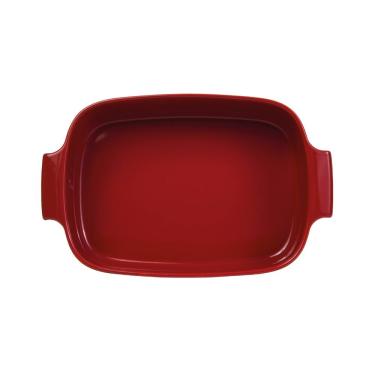 Imagem de Travessa Retangular Em Porcelana Assar E Servir 30x21cm Germer Amarelo