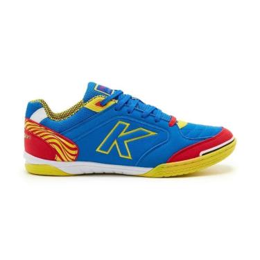 Imagem de Chuteira Kelme Futsal Precision Azul/Amarelo-Masculino