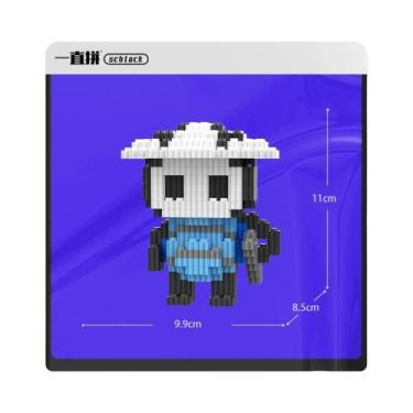 Imagem de Conjunto De Blocos De Montar Cavaleiro Para Crianças, Brinquedo De Per