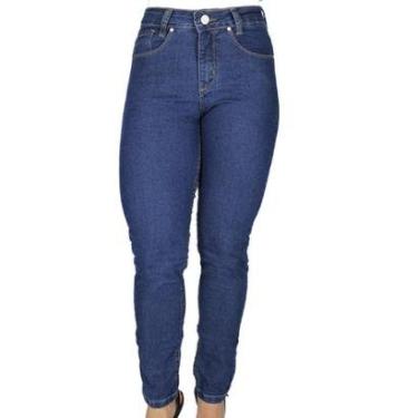 Imagem de Calça Jeans R7Jeans Feminina Com Elastano Destroyed-Feminino