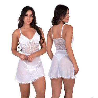 Imagem de Camisola Cecilia Branca - Aunika