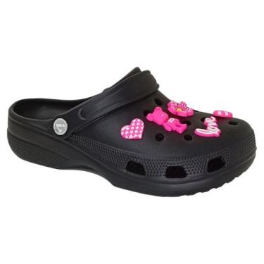 Imagem de Sandália Babuche Confortável Feminino Com Enfeites B24042 - Corfly, 35