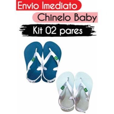 Imagem de Kit 2 pares chinelo infantil baby masculino - Pé De Noiva OFICIAL, 1 p