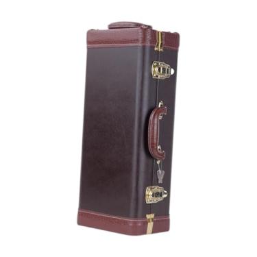 Imagem de Almencla Estojo para saxofone alto, bolsa de armazenamento à água, acessórios, bolsa de transporte para saxofone alto, Marrom