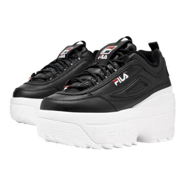 Imagem de FILA Tênis feminino Disruptor II Wedge - Preto, Tamanho 36 - Estilo esportivo para mulheres adultas, Preto, 35