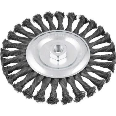 Imagem de Escova circular torcida 7x1/2" rosca m14 9000rpm - Vonder