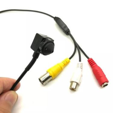 Imagem de Mini Micro Câmera Ahd 2.0 Mp 960p Ahd Modelo 202D AHD - Importado