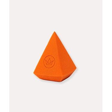 Imagem de Esponja de Maquiagem Ginger Blender Pirâmide, Esponja Ergonômica para Base, Corretivo e Pó, Aplicação Uniforme com Acabamento Profissional e Textura Macia