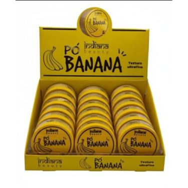 Imagem de Pó Banana Indiana Beauty Matificante Controle de Oleosidade Fixador de Maquiagem