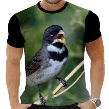 Imagem de Camiseta Camisa Personalizada Passarinho Coleirinha Selva 1 - OBDS, BA