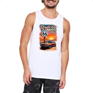 Imagem de Camiseta Regata Mustang Route 66, M