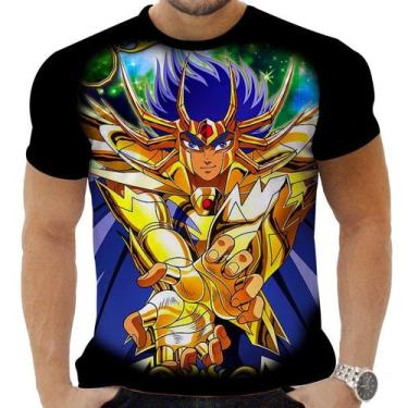 Imagem de Camiseta Camisa Personalizada Anime Cavaleiros do Zodíaco 20 - Zahir S