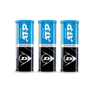 Imagem de Bola de Tênis Dunlop ATP Official Ball Premium - 3 Tubos