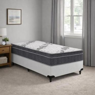 Imagem de Cama Box e Colchão Airtech 100 D33 Solteirão(108x198)Ortobom