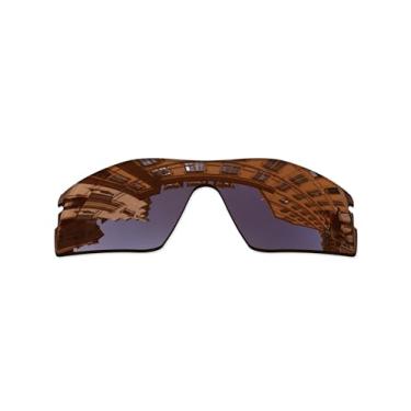 Imagem de Vonxyz Lentes de reposição para óculos de sol Oakley Radar Pitch - Bronze Marrom Polarizado