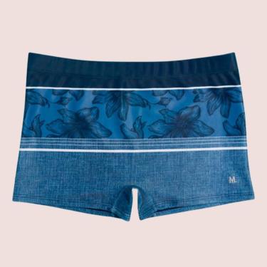 Imagem de Sunga Boxer Box Mash Estampada Masculina Com Proteção UV+-Masculino