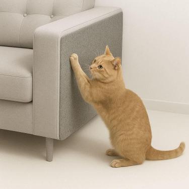 Imagem de Arranhador De Gato Com Adesivo 30 X 48 Cm Cinza - Geração Vet