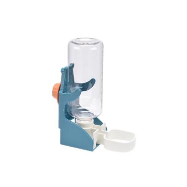 Imagem de Garrafa de água para pendurar sem gotejamento, dispensador automático, gaiola para animais de estimação, alimentador de água para coelho, chinchila, porquinho-da-índia, ouriço, furão