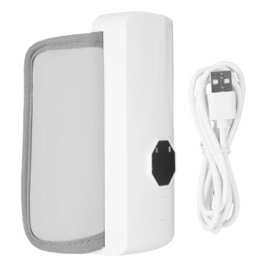 Imagem de Alomejor Aquecedor de Mamadeiras, Aquecimento Rápido Portátil para Viagens Com Temperatura Ajustável de 37°C a 55°C para Fórmula de Leite Materno