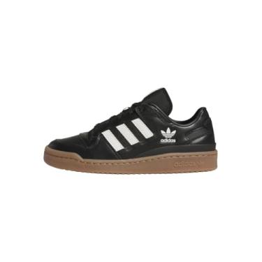 Imagem de adidas Tênis masculino Forum Low Lace Up Casual - Preto, Multi, 12.5 Wide