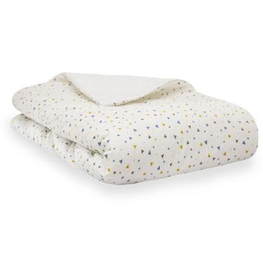 Imagem de Edredom Para Berço Percal 200 Fios 100% Algodão 1 Peça - Triangles