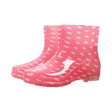 Imagem de Botas De Chuva Femininas Estilosas, Impermeáveis, Antiderrapantes E Re
