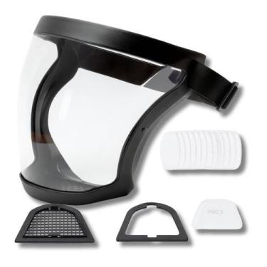 Imagem de Máscara Protetora para Corte de Grama Roçadeira com 10 Filtros Incluso