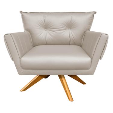 Imagem de POLTRONA GIRATORIA ANITTA CORINO BEGE BA