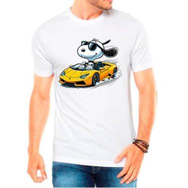 Imagem de Camiseta desenho snoopy camisa masculina lançamento 02 - DESIGN CAMISE