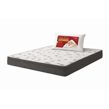 Imagem de Colchão Casal Ortobom Light D45 138x188x20 + 2 Travesseiros