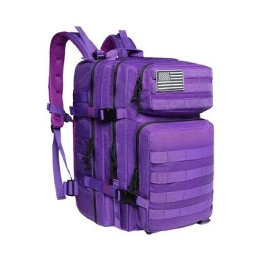 Imagem de Mochila Tática Grande De 45L Para Homens, Bolsa De Assalto Molle Para 